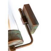 antikolt rez lampa letisztult minimal design falikar hazfalra vizallo kulteri bauhaus artdeco loft luxus sotet szinu tejuveg fenyes vilagitas moretti luce 3355 furdoszoba tukor fali lampa lampak budapest.jpg
